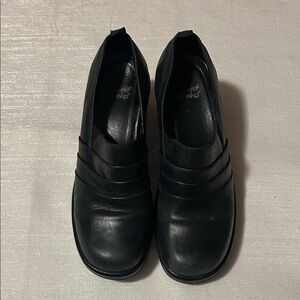 Dankso Black Leather Loafers